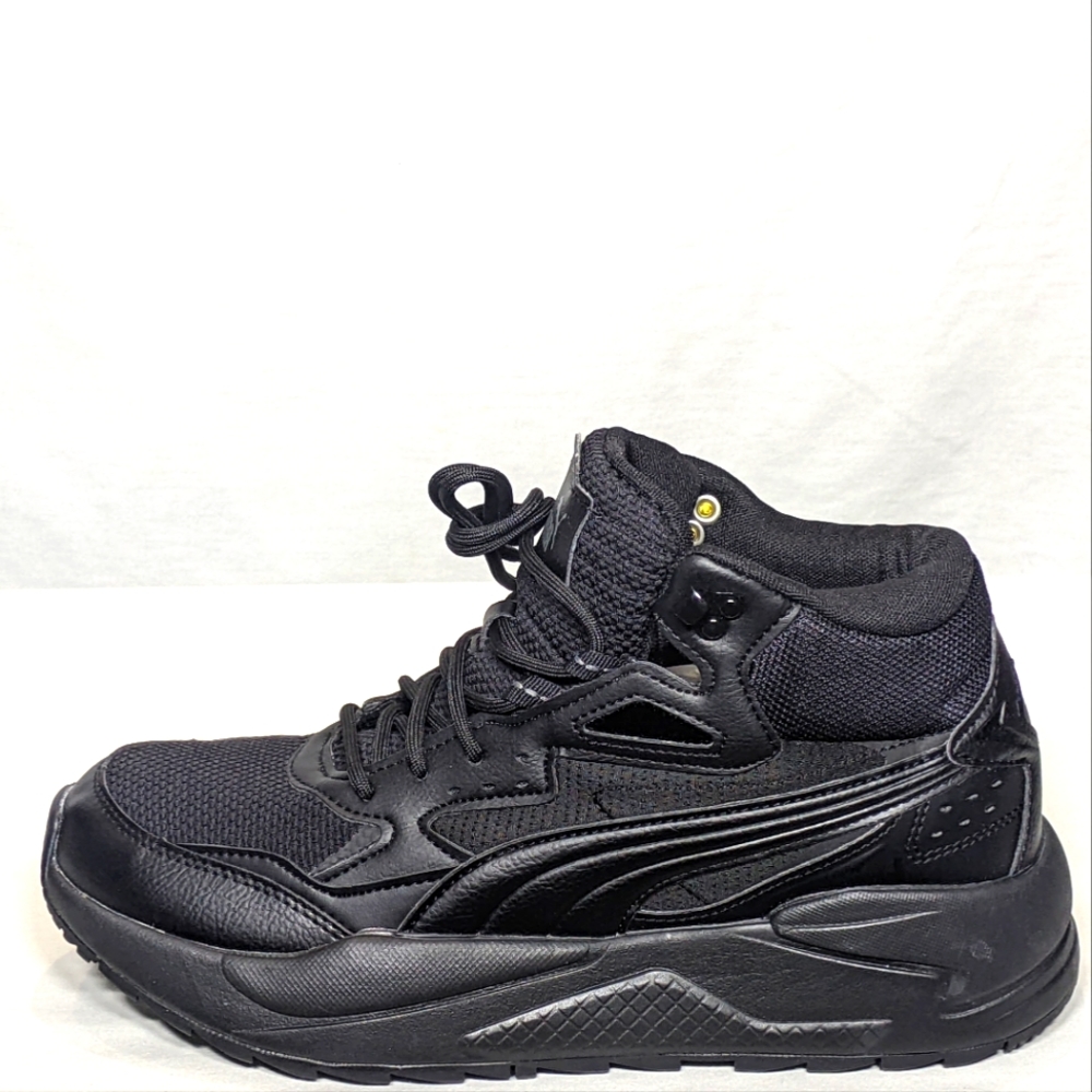 NEW Puma Mens X-ray Speed Mid Winter Sneaker Sz 9.5 black
